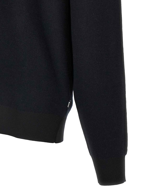 クルーネック - 黒 shop online: Hugo Boss