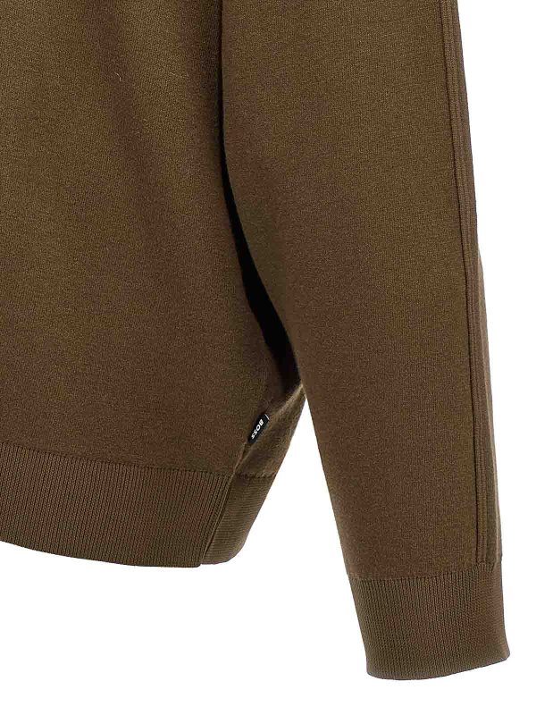 Rundhalspullover - Braun shop online: Hugo Boss