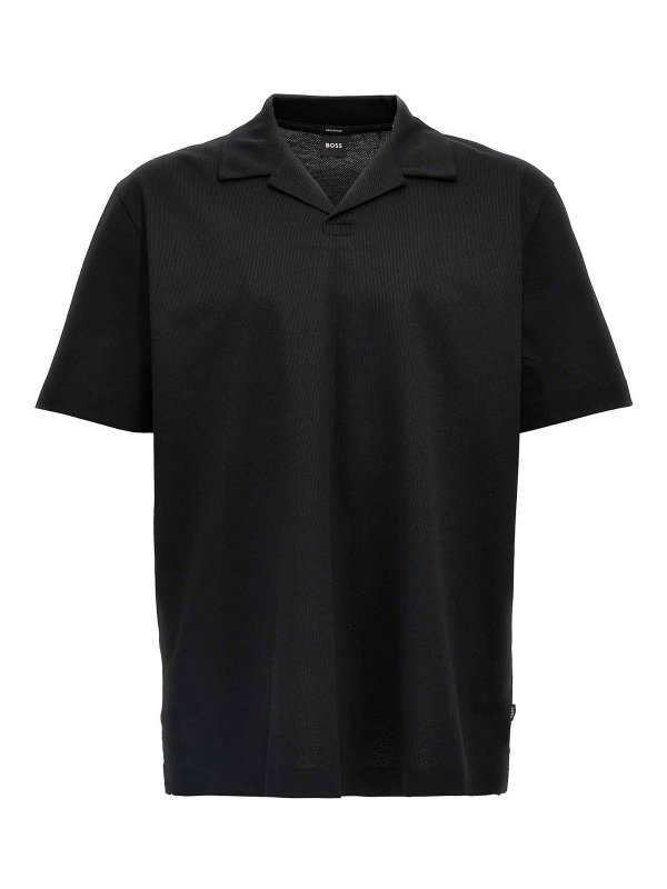 Hugo Boss: ポロシャツ - ポロシャツ - 黒