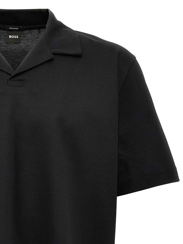 The Best Shops Hugo Boss: ポロシャツ - ポロシャツ - 黒