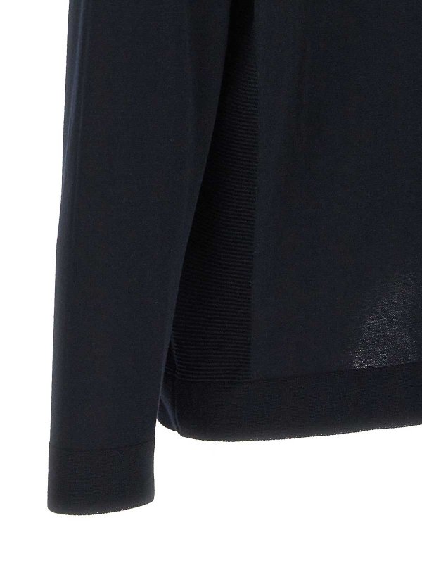 Pull Col Rond - Bleu shop online: Hugo Boss