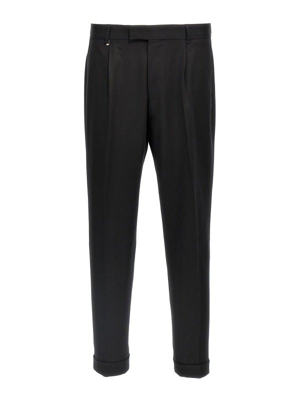 Hugo Boss: カジュアルトラウザー - カジュアルパンツ - 黒