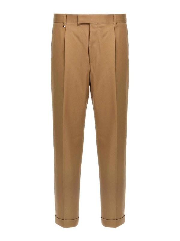 Hugo Boss: カジュアルトラウザー - カジュアルパンツ - ベージュ