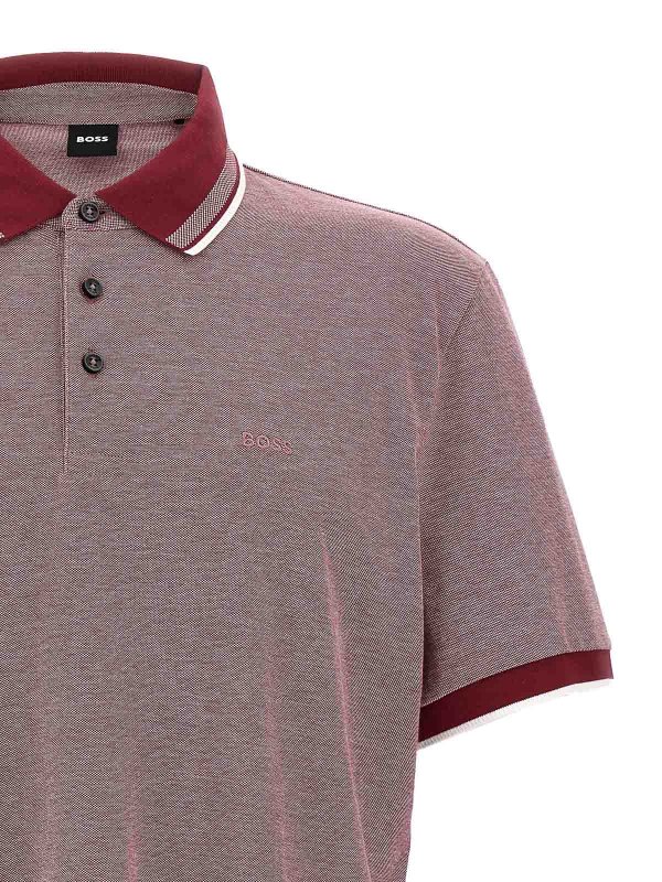 The Best Shops Hugo Boss: ポロシャツ - ポロシャツ - 赤