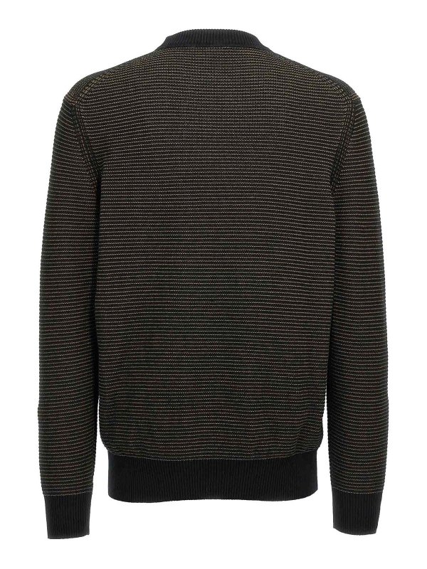 Hugo Boss: Suéteres con cuello pico online - Suéter Cuello Redondo - Multicolor