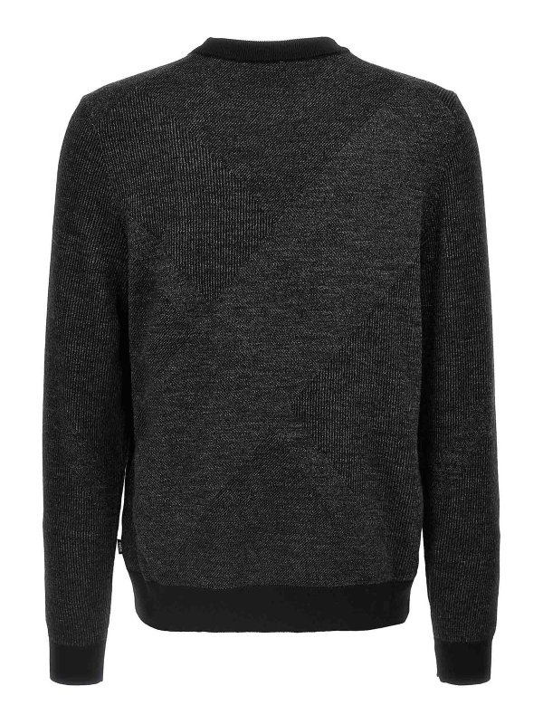 Hugo Boss: クルーネック online - クルーネック - グレー