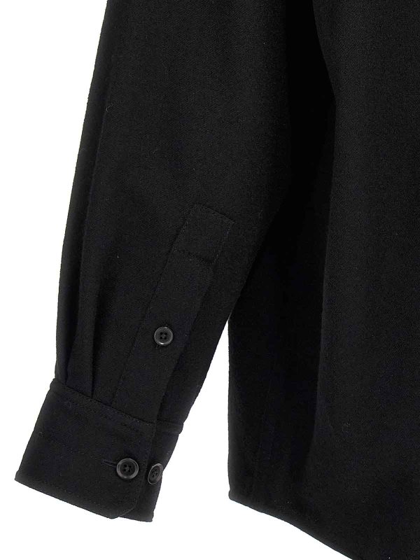 シャツ - 黒 shop online: LEMAIRE