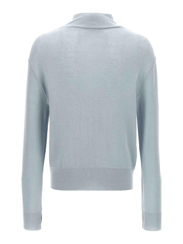LEMAIRE: Rollkragenpullover  und Polo-Ausschnitt online - Rollkragenpullover - Hellblau