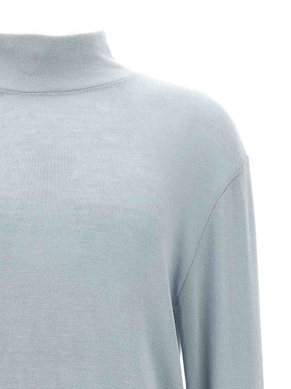The Best Shops LEMAIRE: Rollkragenpullover  und Polo-Ausschnitt - Rollkragenpullover - Hellblau