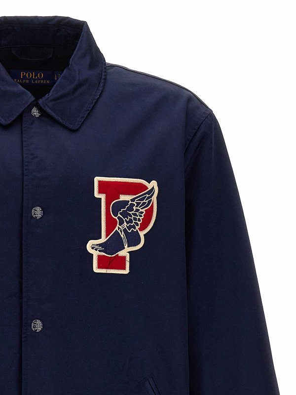 The Best Shops POLO RALPH LAUREN: ボンバージャケット - ブレザー - ブルー