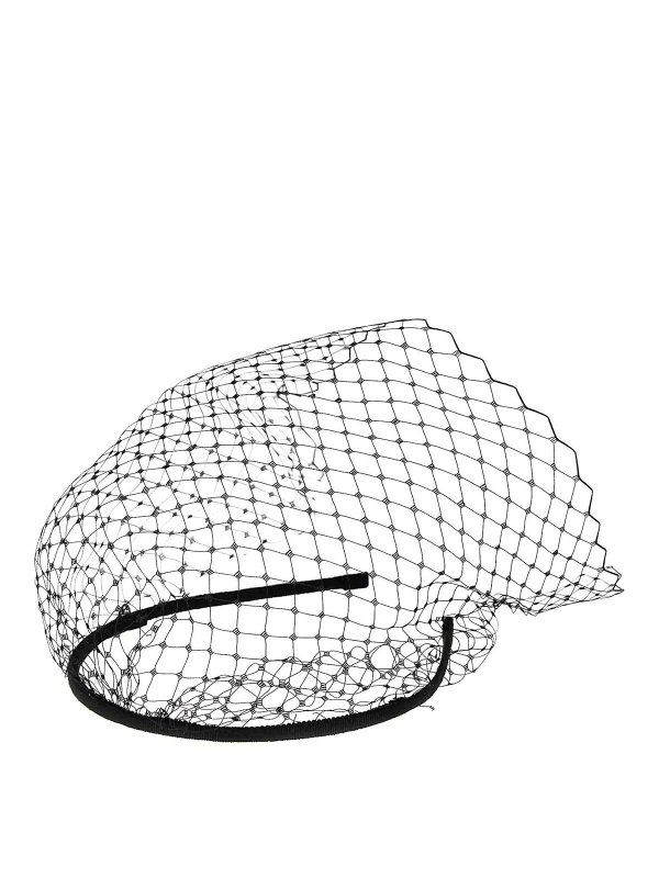 MAISON MICHEL: ヘアーアクセサリー - リシルヴェールバンド