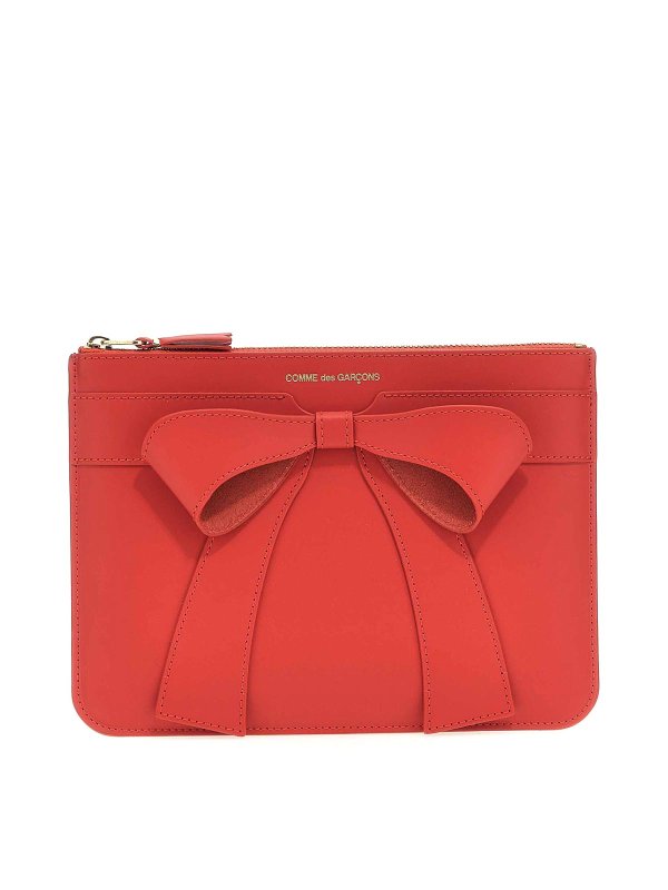 COMME DES GARÇONS WALLET: Carteras y monederos - Carteras Y Monederos - Rojo