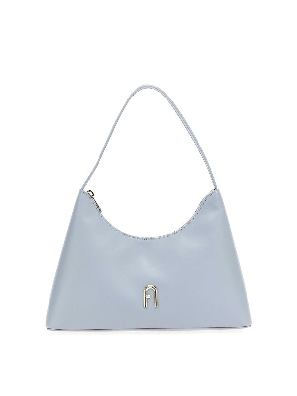 FURLA: クロスボディバッグ - クロスボディバッグ - グレー