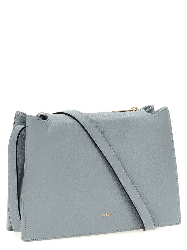 FURLA: Bolsas bandoleras online - Bolsa Bandolera - Azul Claro