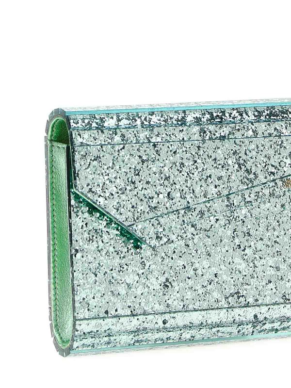 The Best Shops JIMMY CHOO: Clutch - Pochette - Vert