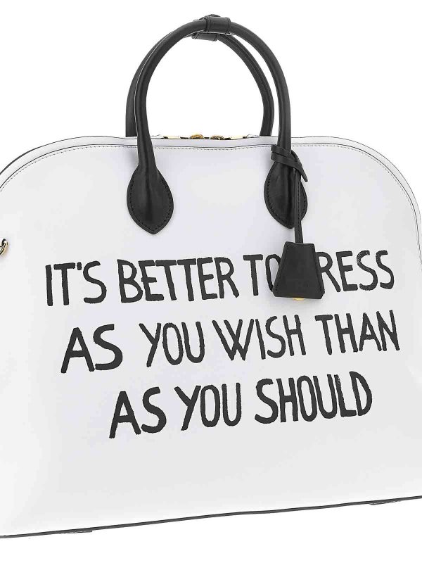 The Best Shops MOSCHINO: totes bags - Stampa Handbag