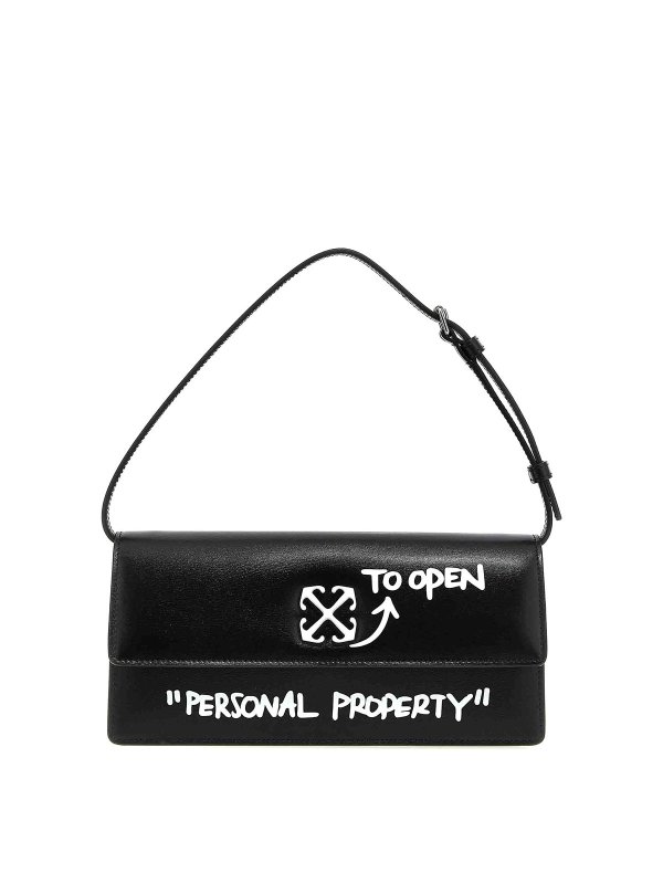 OFF-WHITE: Umhängetaschen - Umhängetasche - Weiß