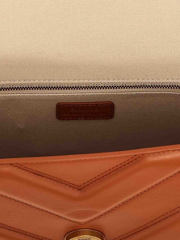 クロスボディバッグ - ブラウン shop online: Pinko