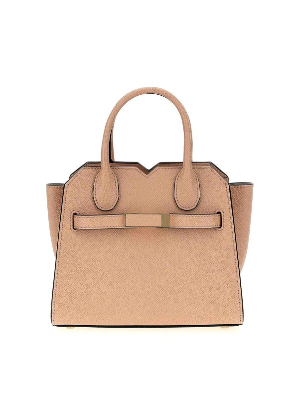 VALEXTRA: Umhängetaschen - Umhängetasche - Nude