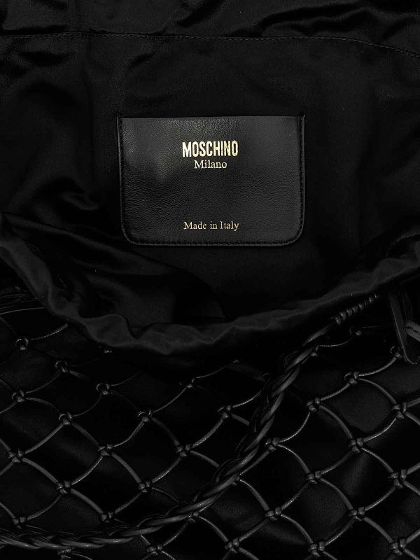 クロスボディバッグ - 黒 shop online: MOSCHINO