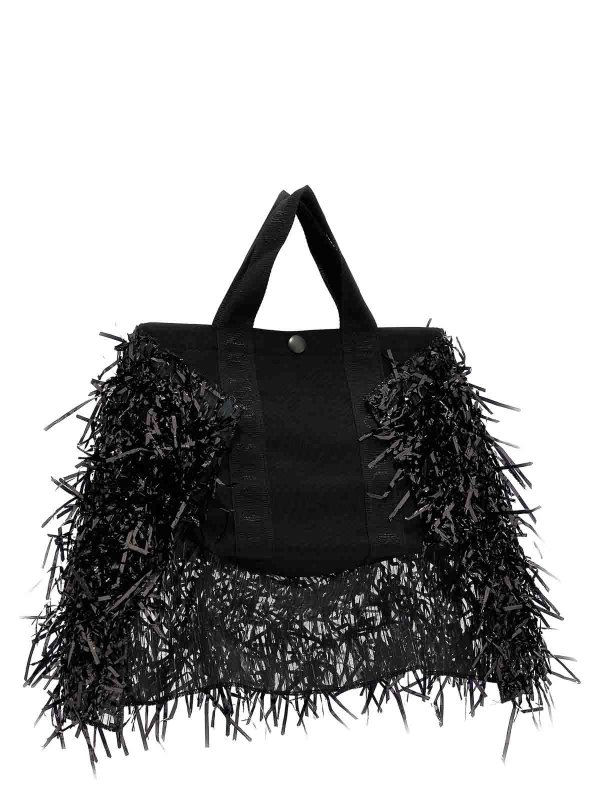 UNDERCOVER: totes bags online - Fringed Handbag