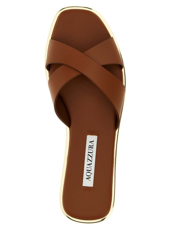 ビーチサンダル - ブラウン shop online: Aquazzura