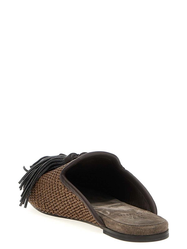 The Best Shops BRUNELLO CUCINELLI: ミュール - ミュール - ブラウン