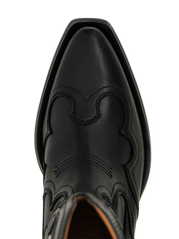 ブーツ - 黒 shop online: GANNI