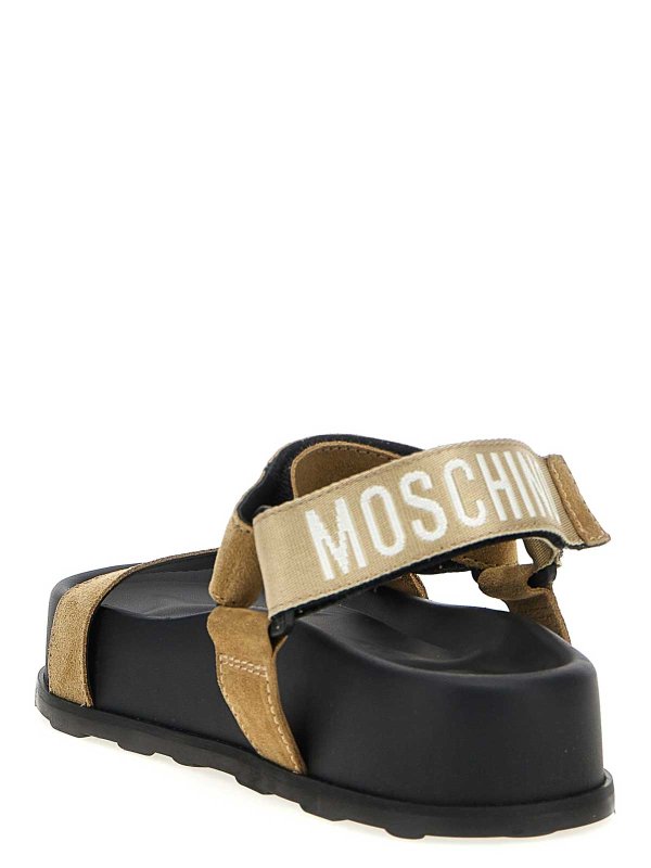 The Best Shops MOSCHINO: Sandalen - Sandalen - Beige