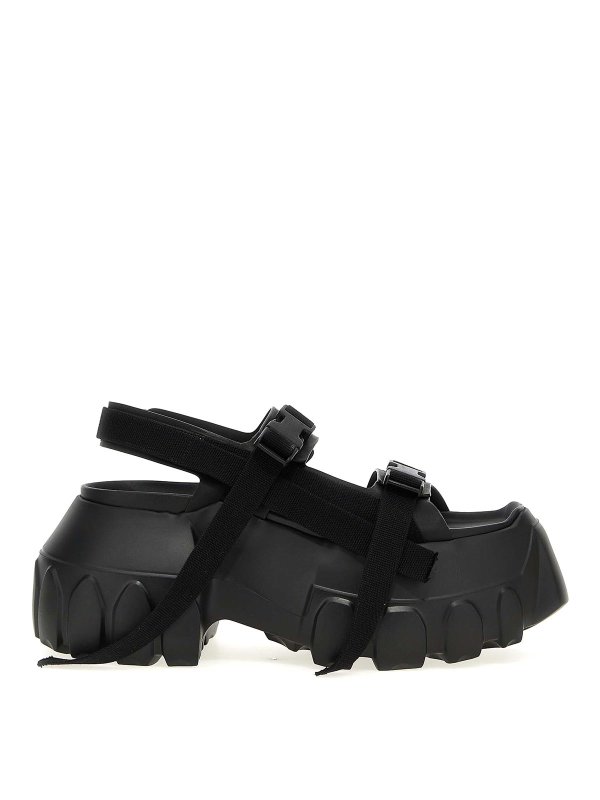 RICK OWENS: sandals - Mega Tractor Sandals