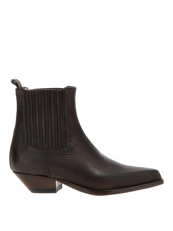 ショートブーツ・ブーティ SONORA SS25 'Hidalgo' ankle boots (HID35XBRGLC08W BROWN) SONORA Hidalgo Ankle Boots - Brown - Women | HID35XBRGLC08WBROWN