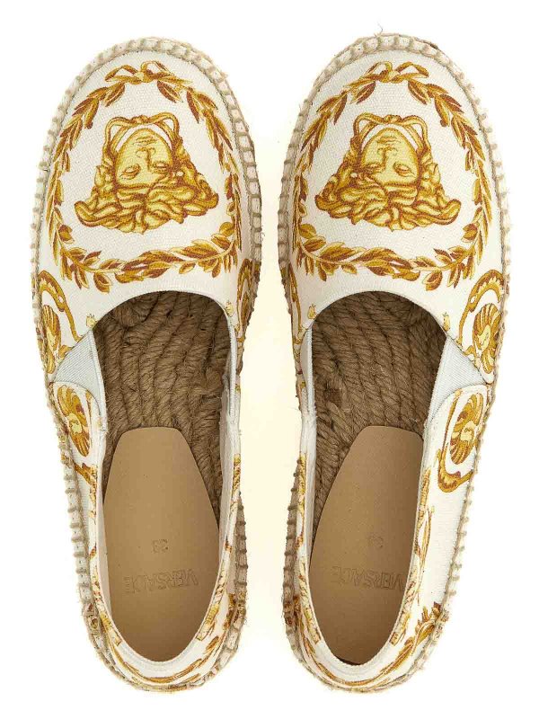 The Best Shops VERSACE YOUNG: Espadrillas - Espadrilles - Weiß