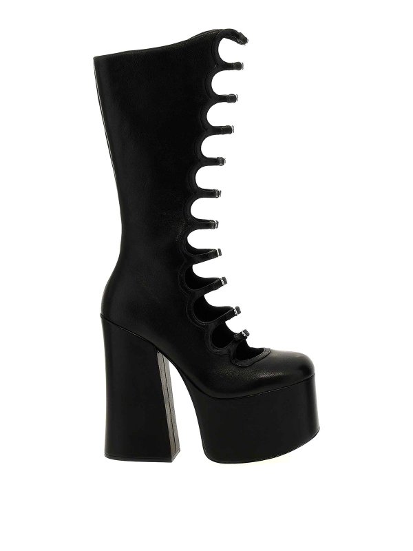 MARC JACOBS: ブーツ - ブーツ - 黒