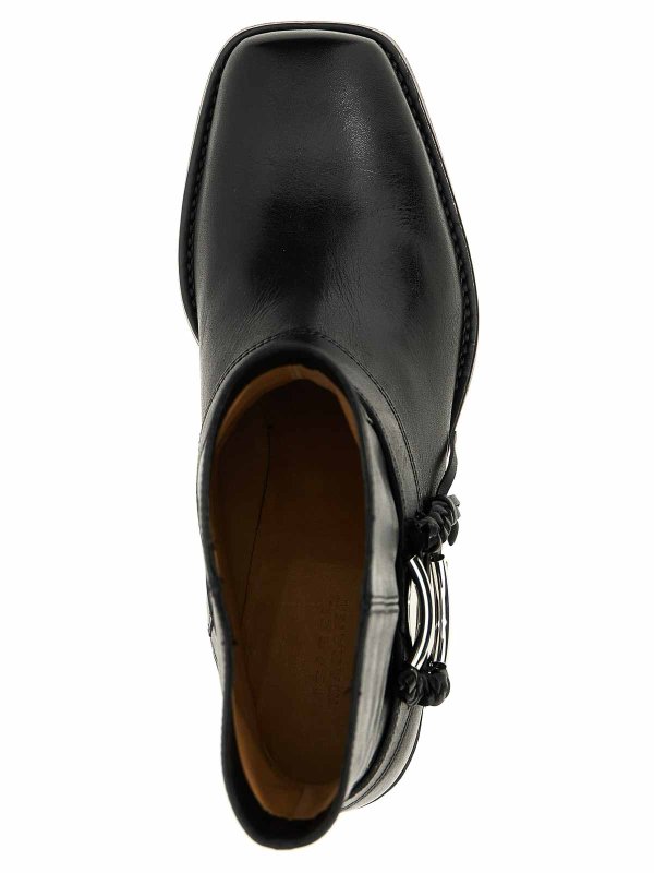 アンクルブーツ - 黒 shop online: ISABEL MARANT