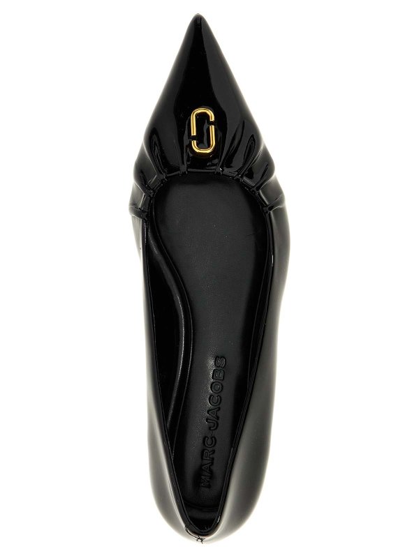 フラットシューズ - 黒 shop online: MARC JACOBS