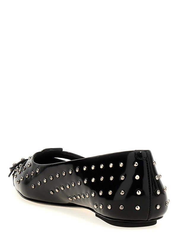 Marc Jacobs ブラック フラットシューズ Marc Jacobs フラットシューズ - 黒 | 2F4FFL001F08001