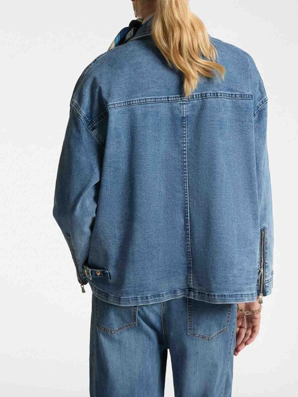 The Best Shops ELENA MIRO`: denim jacket - Jacket