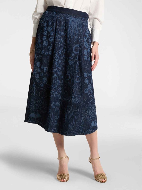 ELENA MIRO`: Knee length skirts & Midi online - Skirt