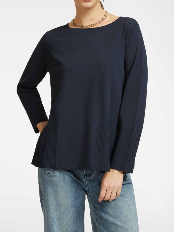 ELENA MIRO`: Col bateau online - Pull Col Bateau - Soft Touch