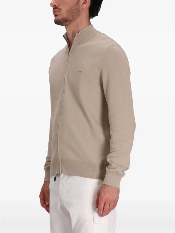 The Best Shops Hugo Boss: カーディガン - カーディガン - ライトベージュ