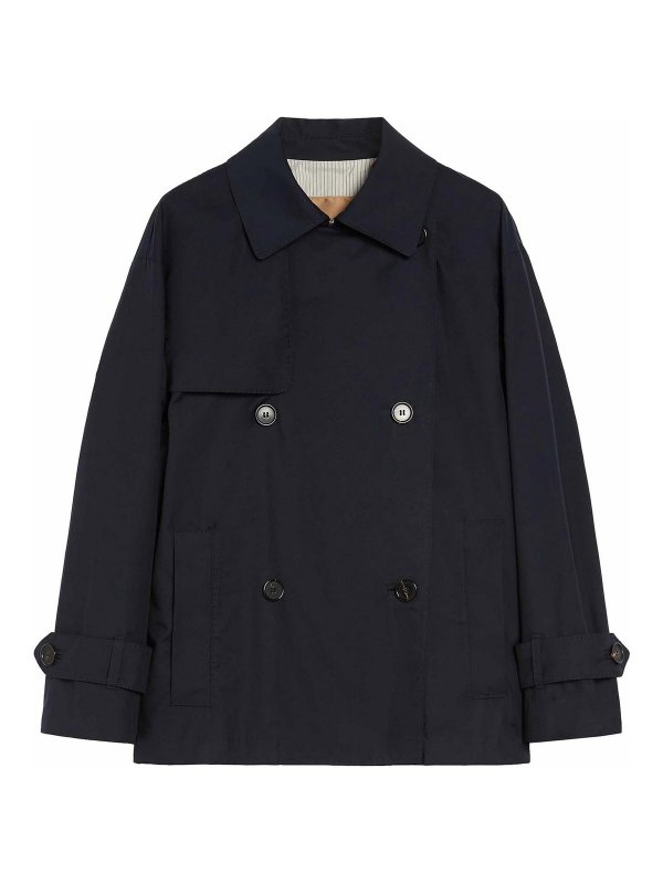 MAX MARA THE CUBE: Trenchcoats - Trenchcoat - Blau
