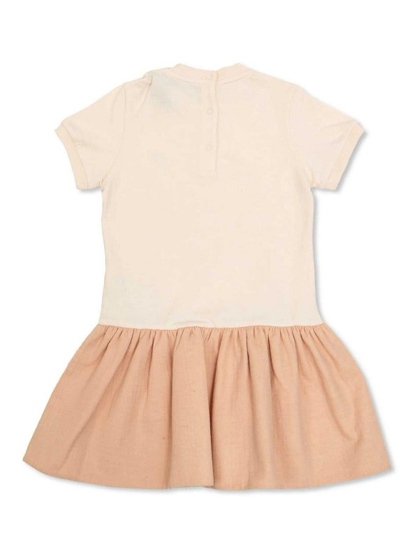 MONCLER: ニーレングスドレス online - 膝丈ドレス - ピンク