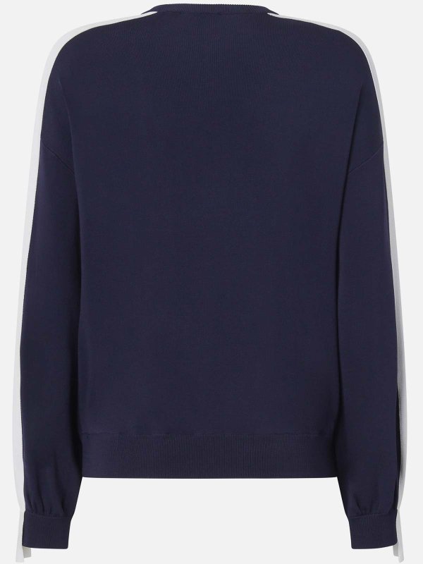 Pinko: U-Boot-Ausschnitt online - U-Boot-Pullover - Weiß