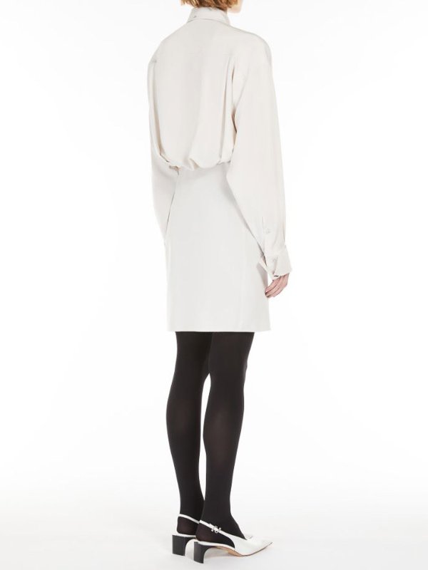 The Best Shops SPORTMAX: ニーレングスドレス - 膝丈ドレス - 銀