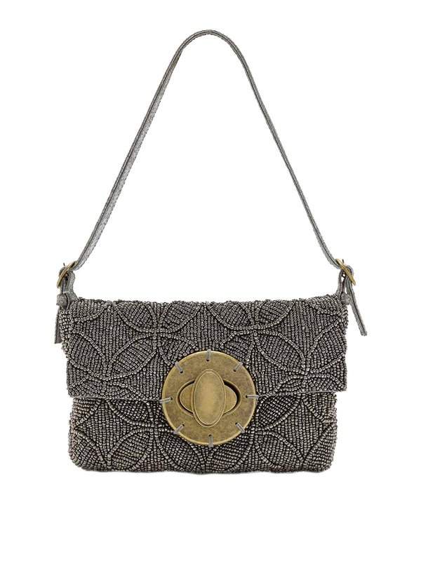 MALIPARMI: トートバッグ - トートバッグ - 銀