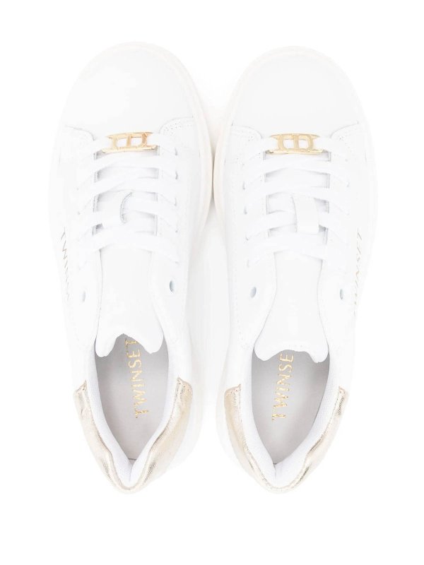 The Best Shops TWINSET: スニーカー - スニーカー - ホワイトゴールド
