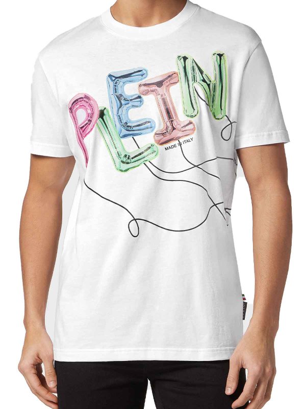 PHILIPP PLEIN: T-shirts online - T-Shirt - Blanc