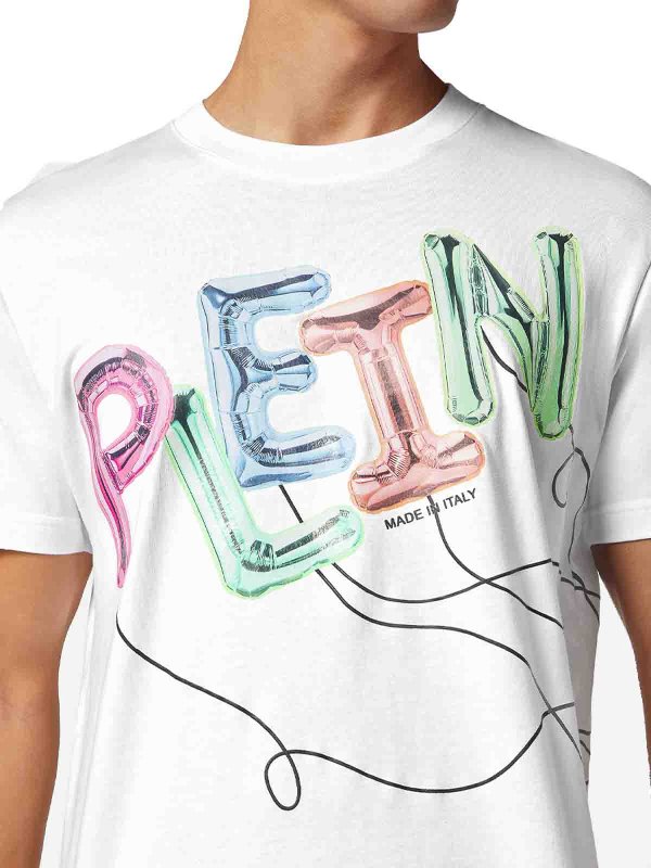 The Best Shops PHILIPP PLEIN: T-shirts - T-Shirt - Blanc