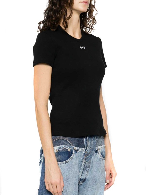 The Best Shops OFF-WHITE: Camisetas - Camiseta - Negro