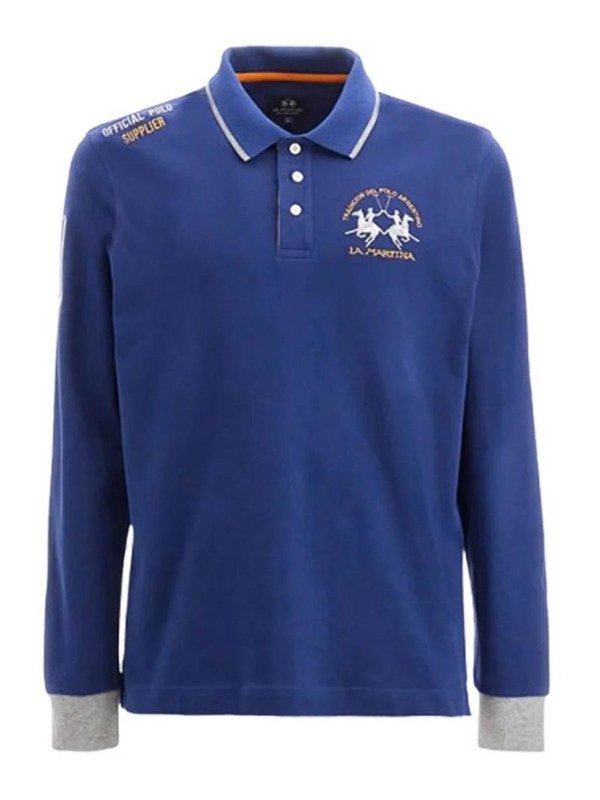 LA MARTINA: Polos - Polo - Azul